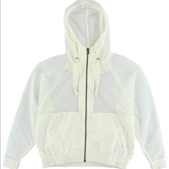 Mesh Reebok White Zip Up - Picture 2 of 5